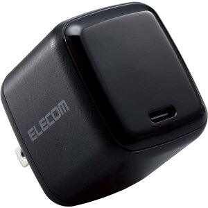 �G���R�� �m�[�gPC �p AC�A�_�v�^�[ USB Power Delivery 65W AC�[�d�� USB�[�d�� Type-C 1�|�[�g �X�C���O�v���O �u���b�N��ACDC-PD8565BK