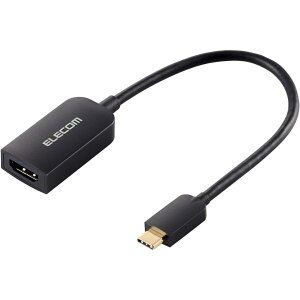 �G���R�� Type-C �f���ϊ��A�_�v�^ 1�|�[�g TypeC - HDMI 60Hz �u���b�N AD-CHDMIQBK4