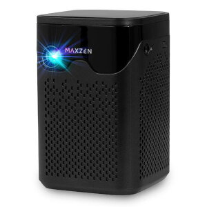 �|�[�^�u�� �v���W�F�N�^�[ MAXZEN �ƒ�p 4K�Ή� ���^ �~�j �R���p�N�g Wi-Fi2.4G/5G 3300mAh Bluetooth5.2 Android11 MP-D12HC-BK