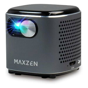 �|�[�^�u�� �v���W�F�N�^�[ MAXZEN �ƒ�p 4K�Ή� ���^ �~�j �R���p�N�g Wi-Fi2.4G/5G 3300mAh Bluetooth5.2 Android11 MP-D07HC-BK