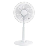 訳あり 箱不良 ZEPEAL DQFL-D2EC-W リビング扇風機 DCモーター搭載 ダイヤル式 8段階風量切替 自動首振り…
