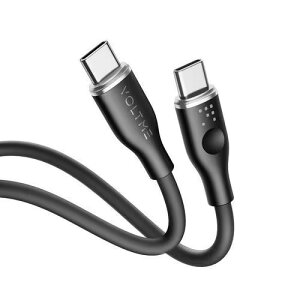 �{���g�~�[ VOLTME ���X�V���[�Y�V���R�� �[�d�P�[�u�� USB-C��USB-C 60W �u���b�N 1m C2131 �[�d �R���Z���g �� �R�[�h �P�[�u�� �X�}�z �g�� �������� �V���v�� �� �E�� ��� ���ł��� �O�o �����܂�