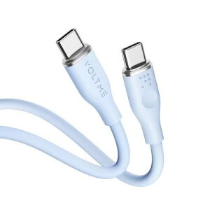 �{���g�~�[ VOLTME ���X�V���[�Y�V���R�� �[�d�P�[�u�� USB-C��USB-C 60W �u���[ C2132 �[�d �R���Z���g �� �R�[�h �P�[�u�� �X�}�z �g�� �������� �V���v�� �� �E�� ��� ���ł��� �O�o �����܂� �_