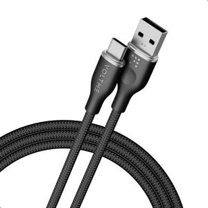 �{���g�~�[ VOLTME ���O�V���[�Y�i�C���� �[�d�P�[�u�� USB-A��USB-C 60W �u���b�N 1m C2150 �[�d �R���Z���g �� �R�[�h �P�[�u�� �X�}�z �g�� �������� �V���v�� �� �E�� ��� ���ł��� �O�o �����܂�