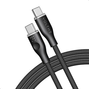 �{���g�~�[ VOLTME ���O�V���[�Y�iE�}�[�J�[�j�i�C���� �[�d�P�[�u�� USB-C��USB-C 100W �u���b�N 1m C2166 �[�d �R���Z���g �� �R�[�h �P�[�u�� �X�}�z �g�� �������� �V���v�� �� �E�� ��� ���ł���