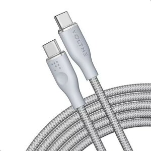 �{���g�~�[ VOLTME ���O�V���[�Y�iE�}�[�J�[�j�i�C���� �[�d�P�[�u�� USB-C��USB-C 100W �O���[ 1.8m C2173 �[�d �R���Z���g �� �R�[�h �P�[�u�� �X�}�z �g�� �������� �V���v�� �� �E�� ��� ���ł��� 