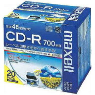 マクセル データ用CD-R ワイドプリンタブル CDR700S.WP.S1P20S