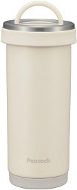 ピーコック魔法瓶工業 水筒 ステンレスボトル タンブラーボトル 0.4L スノーホワイト AKS-R40 WY