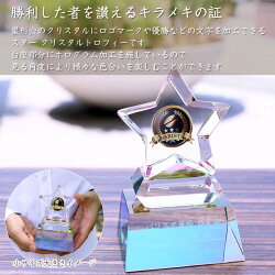 【名入れ無料記念品】CR-32トロフィー表彰ゴルフクリスタルクリスタルトロフィー名入れプレゼント優勝トロフィーコンペホールインワン記念品ギフト【送料無料】【楽ギフ_名入れ】【名入れ記念品】