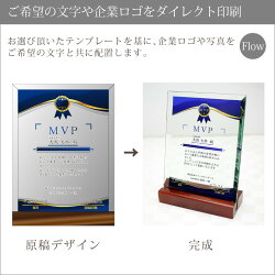 【名入れ無料】ソーダガラス表彰盾DSP-2S(小)クリスタル製で記念品や退職祝い、周年記念・退職祝い彫刻無料!
