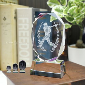 楽天市場 トロフィー 記念 ソフィアクリスタルの通販