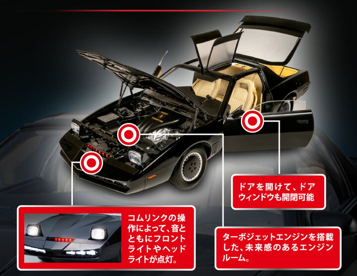 楽天市場】【デアゴスティーニ公式ストア】ナイトライダー ナイト2000  