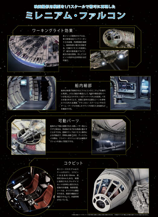楽天市場】【デアゴスティーニ公式ストア】スターウォーズ ミレニアム 