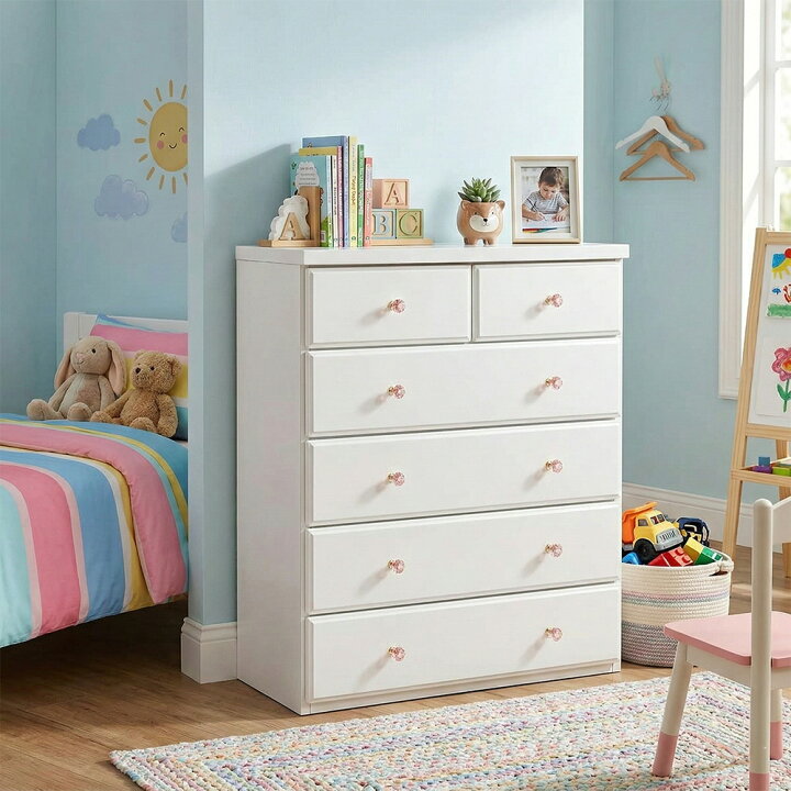 楽天市場】ピンキー | 姫系 チェスト 5段 完成品 幅75cm 家具 大容量 