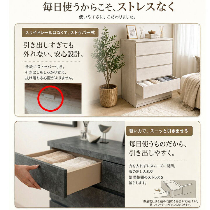 楽天市場】奥行30チェスト | 薄型チェスト 幅45 60 75 90 高さ80 収納 