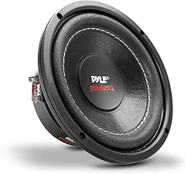 楽天市場】PYLE カーオーディオ サブウーファー PLPW ウーファー 