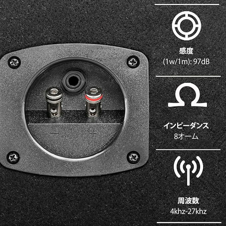 楽天市場】PYLE ホーンツイーター PAスピーカー 高音域専用モデル 6 