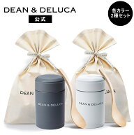 ディーンアンドデルーカ スープポットギフト300ml （ ホワイト / チャコールグレー） ウッドスプーン付 D…