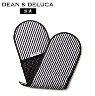 ディーンアンドデルーカ ダブルオーブンミット ストライプ DEAN&DELUCAミット ミトン キッチンミトン な…