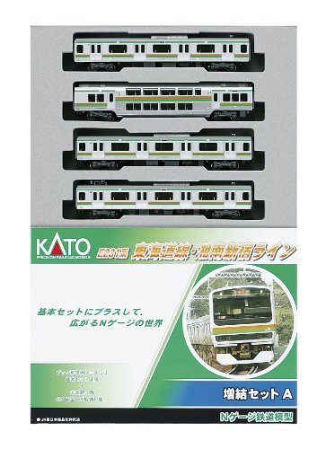 MR:KATO Nゲージ E231系 東海道線 お気に入 湘南新宿ライン 電車 新作アイテム毎日更新 鉄道模型 10-595 4両セット 増結A