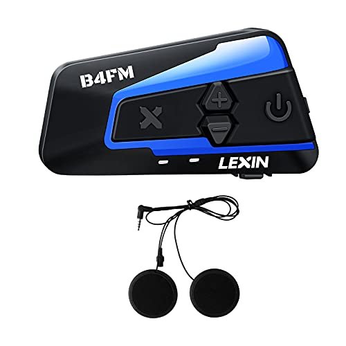 MR:LEXIN 1機 インカム B4FMバイク 改良版 8人同時通話 本店 通販 4riders Bluetooth5.0音声コマンド対応... ノイズキャンセル防水インターコム 4人推薦 FMラジオ搭載Bluetoothバイク用インカム 音楽共有