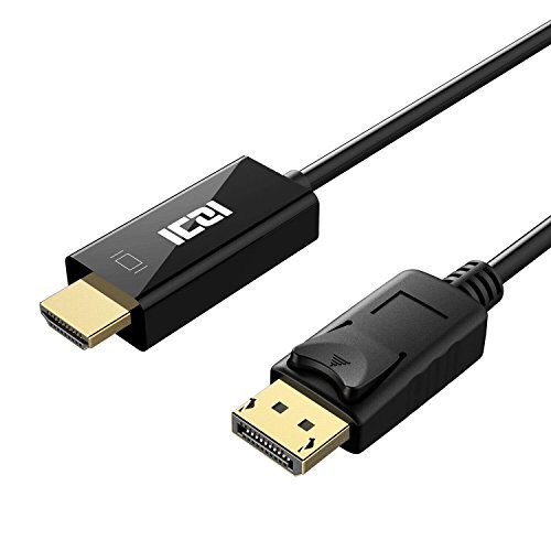 正規認証品!新規格 MR:DisplayPort to HDMI 変換ケーブル 1080P 60Hz 1.8M ブラック ディスプレイポート DP - 正規取扱店