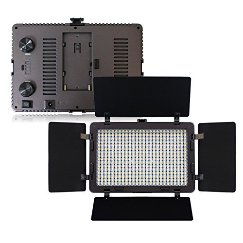 MR:LED 撮影 最新号掲載アイテム 照明 カメラ ライト ビデオライト 410B ACアダプター付 大光量 色温度調整機能 2000ルーメン ? 売店