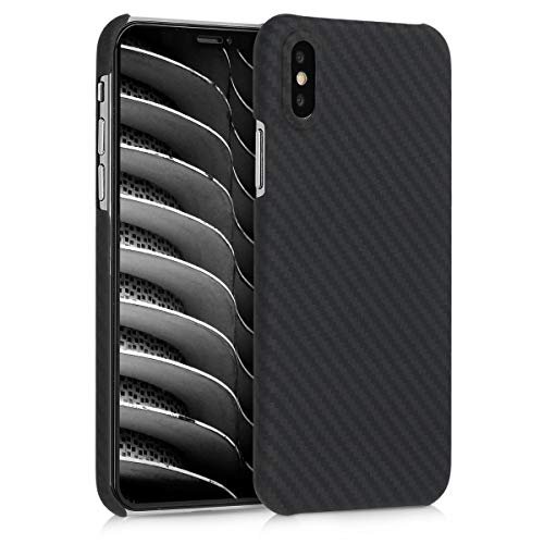 セール特価品 MR:kalibri 対応: Apple iPhone XS ケース - 贈与 保護 アラミド 超薄 黒色マット 頑丈 スマホケース