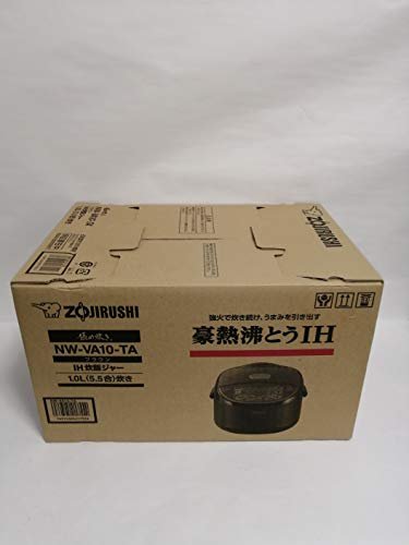 象印 IH炊飯器(5.5合炊き) ダークブラウン ZOJIRUSHI 極め炊き NW-VA10-TA | DearLIFE