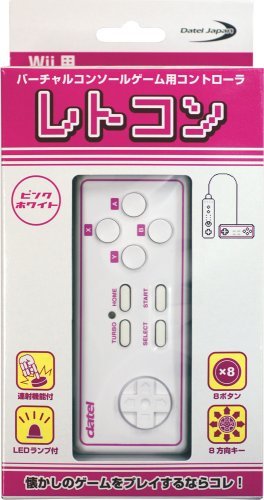激安超安値 ショップ MR: Wii用 レトコン ピンクホワイト