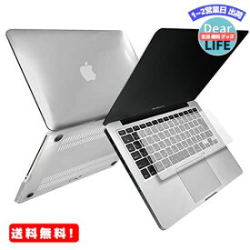 MR:MS factory MacBook Pro 13 用 ケース カバー ＋ 日本語 キーボードカバー マックブックプロ 13インチ ハードケース Pro13 Mid 2010 2011 Mid 2012 A1278 ディスクスロット搭載 全11色 マックブック プロ 13.3 インチ クリスタル クリア 透明 RMC series RMC-SETP13XCL