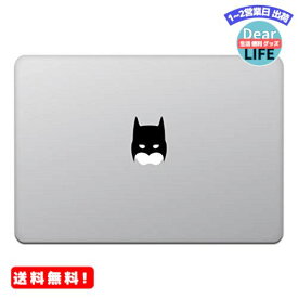 MR: カインドストア MacBook Air/Pro 11 / 13インチ マックブック ステッカー シール バットマン Batman ブラック M648