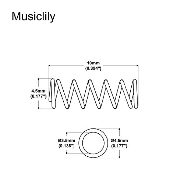 即納大特価】 Musiclily Pro 10.5mm ステンレス鋼モダントレモロブリッジサドル ストラトエレキギター用 オリジナルカラー 6個セット  qdtek.vn