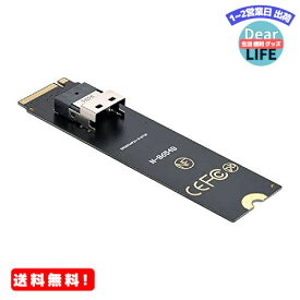 MR:Cablecc NGFF M-Key NVME - U.2 U2キット SFF-8639 - SFF-8654 Slimline SAS PCIe SSD アダプター メインボード用