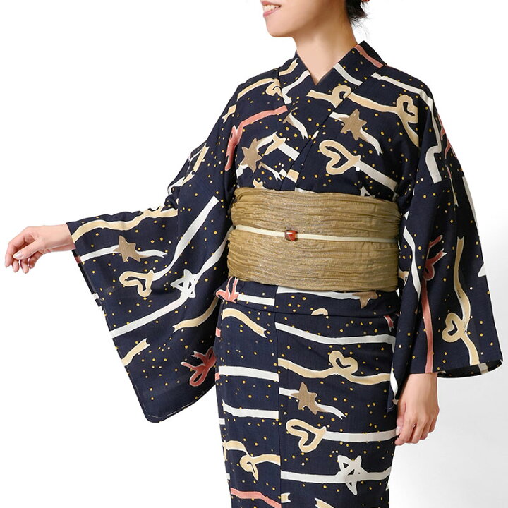 楽天市場】浴衣 tsumori chisato セオアルファ リボン ボーダー 星 