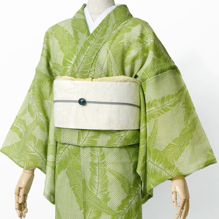 楽天市場】【10%OFFクーポン配布中】着物 単衣 絹紅梅 長板染め 芭蕉  
