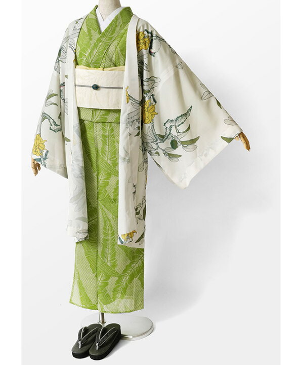 楽天市場】【10%OFFクーポン配布中】着物 単衣 絹紅梅 長板染め 芭蕉  