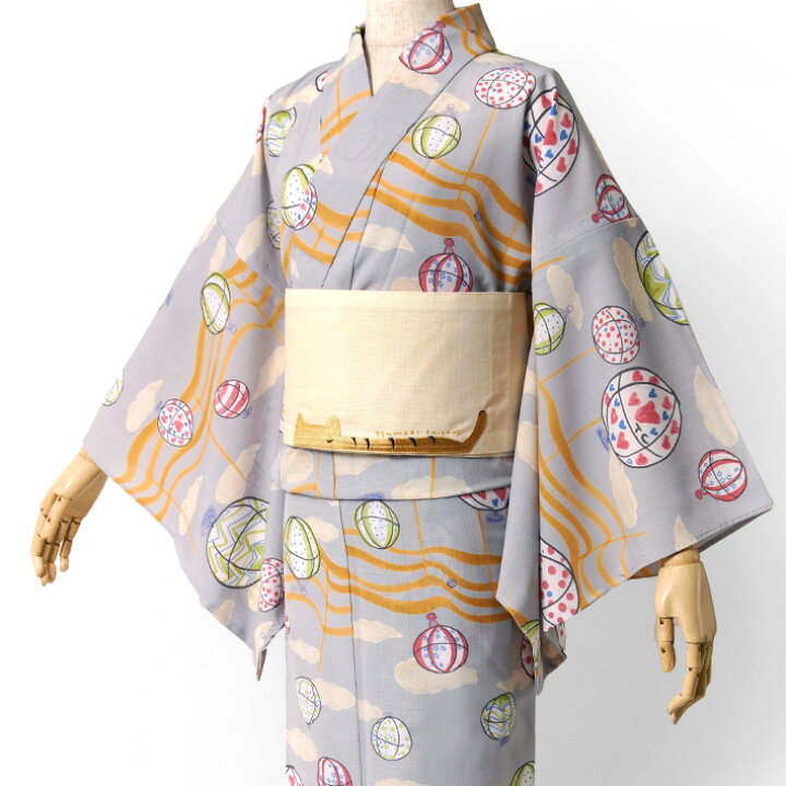 新品未使用 ツモリチサト 浴衣 セオアルファ 夏着物 洗える着物 （楽天 
