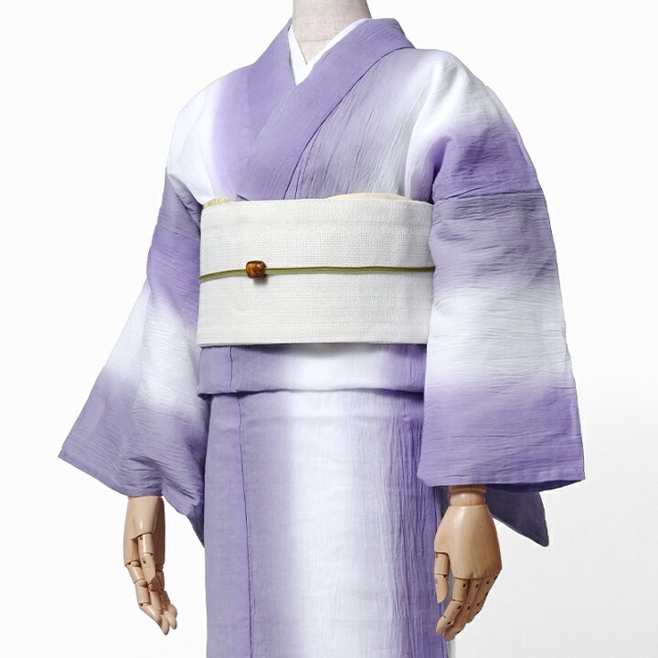楽天市場】【浴衣早割20%OFFクーポン】近江のちぢみ 着物 美術サロン 