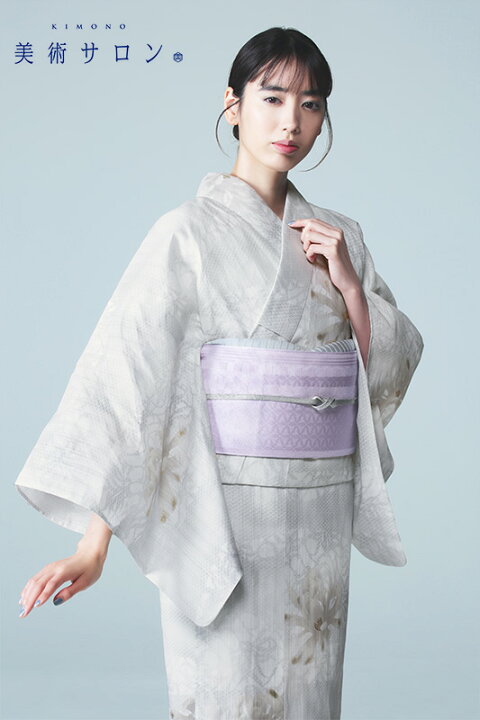楽天市場】【20%OFFクーポン対象】浴衣 美術サロン 知多木綿 綿麻 重ね 