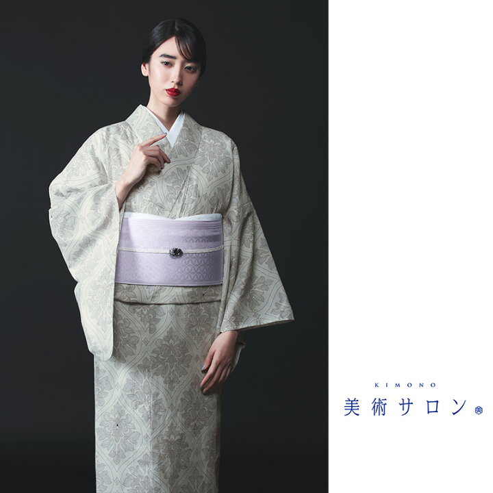 楽天市場】浴衣 美術サロン 近江のちぢみ 知多木綿 綿麻 ダマスク オフ  