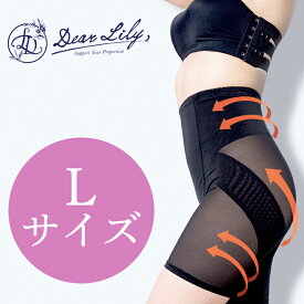 履くだけスタイルアップ！小顔・痩身エステティシャン(ヒィロ)が開発したプロ仕様ガードル！DearLily ディアリリー エスタイルプロガードル（ガードル 夏用 骨盤ガードル 補正下着 ハイウエスト ぽっこりお腹 ヒップアップ）