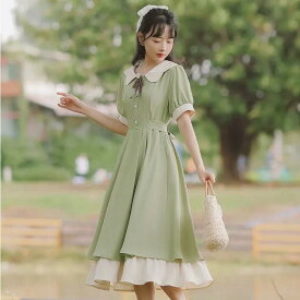 【送料無料】大きいサイズ レディース ワンピース 春服 夏服 大人可愛い 上品 エレガント 日常 二次会パーティードレス 通勤 ゆったり