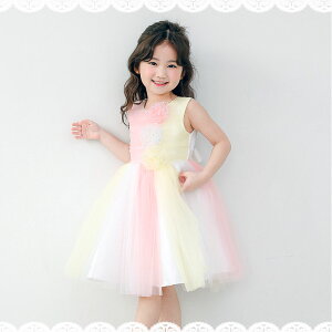 パニエ付き ドレス キッズ ふわふわ パニエ内蔵 高品質 ディアコロン オリジナル 子供 子ども 子供用 発表会 演奏会 ワンピース 裏地付き ピアノ 七五三 お誕生日 パニエ リボン チュール パ