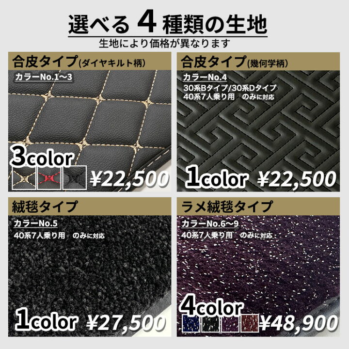 楽天市場】アルファード フロアマット 汚れ防止 防水 おしゃれ レザー 