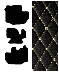 ハイエース フロアマット 運転席&助手席セット 10人乗り 233 224 14人乗り 2334 汚れ防止 防水 ダイヤキルト 車 マット カーマット シートカバー ラグマット 高級 PVC 高品質 カバー 自動車マット