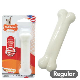 【スーパーSALE★クーポン対象】犬 噛むおもちゃ 長持ち ナイラボーン デュラチュウ ボーン レギュラーサイズ 小型犬 頑丈 おもちゃ 硬質ナイロン アメリカ製 Nylabone 海外ブランド 輸入品 壊れにくい 【メール便OK】 oyom 0604