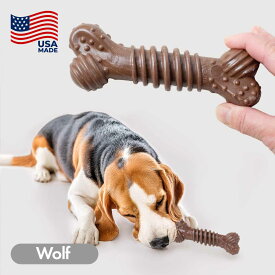 【スーパーSALE★クーポン対象】犬 噛むおもちゃ 長持ち ナイラボーン デュラチュウ テクスチャーボーン ウルフサイズ おもちゃ 頑丈 アメリカ製 Nylabone 海外ブランド 輸入品 壊れにくい oyom 0604