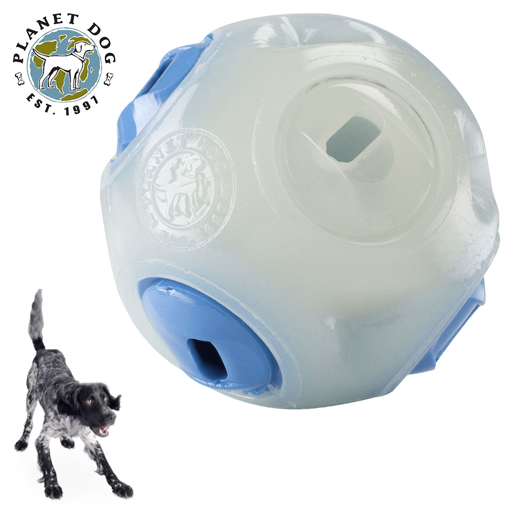 Planet Dog オービータフ ホイッスルボール 直径約6.3cm プラネットドッグ 犬用おもちゃ 中型犬 大型犬 投げるおもちゃ 噛むおもちゃ 水に浮く 輸入商品