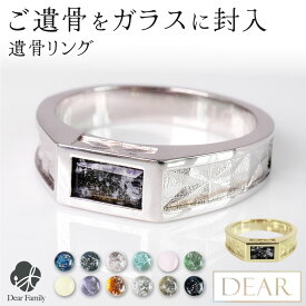 遺骨 リング 指輪 DEAR ディア "TSUMUGI" スターコンバージリング 名入れ無料 ガラス 封入 遺骨ジュエリー 遺骨リング SR04 遺骨封入 名入れ込 手元供養 水子供養 人間 お骨 加工 アクセサリー 遺骨アクセサリー メモリアルジュエリー